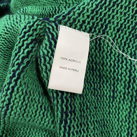 Emerson Street Peruvian Collection Notre Dame Knit Cape Poncho Women's 2XL - Picture 5 of 9